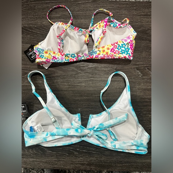 NWT California Waves Bikini Top Bundle - Picture 2 of 8